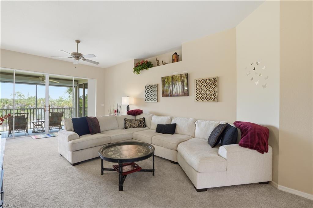 Living space opens to the lanai.