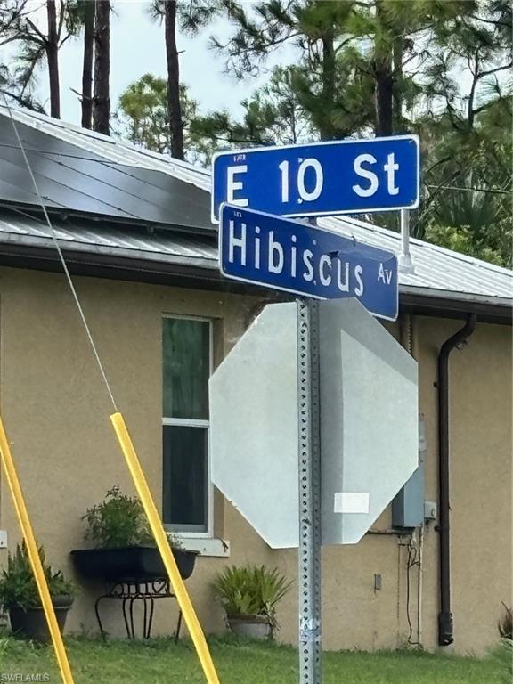 CORNER STREET SIGNS