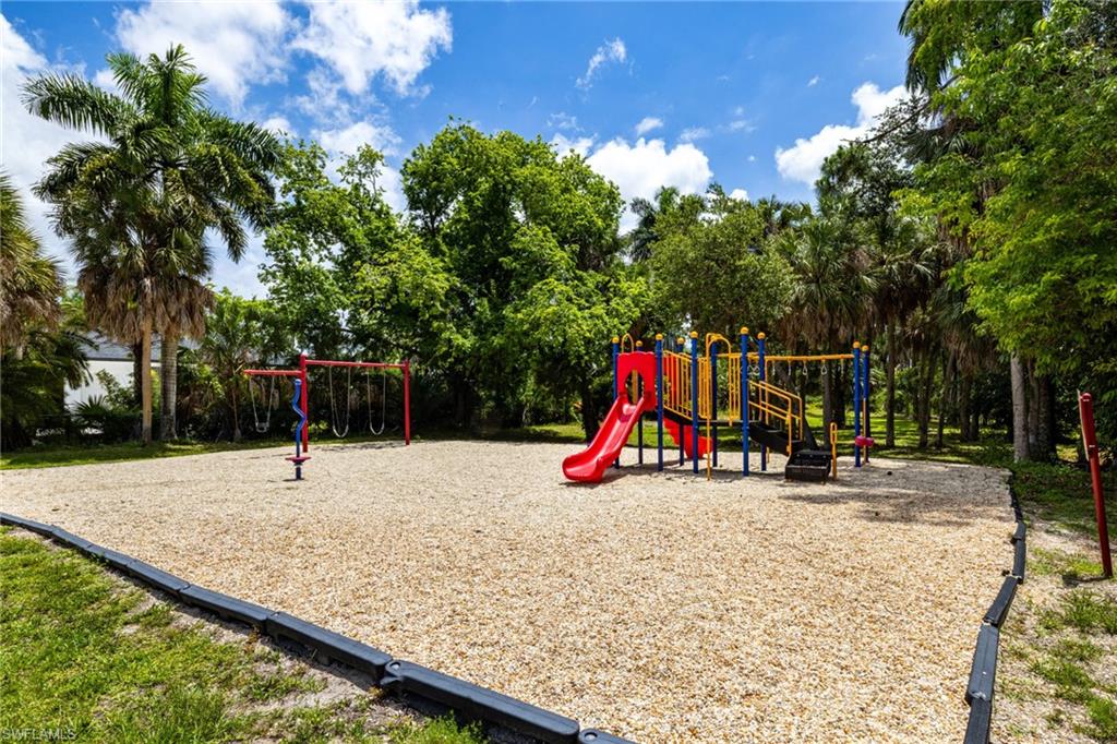 Community playground area