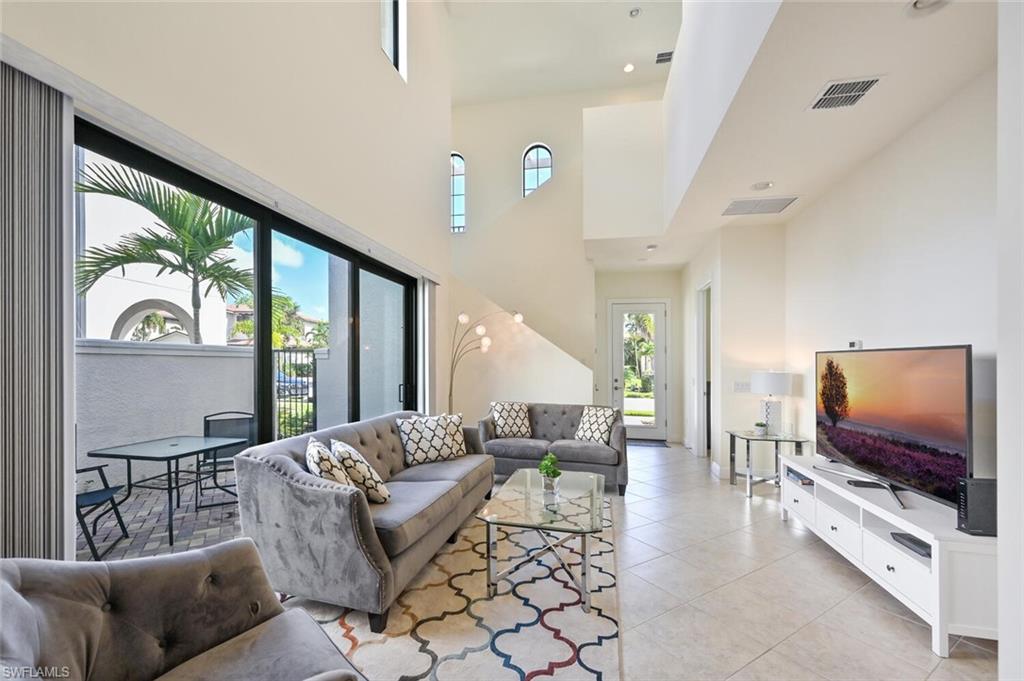 Open high spaces with lots of natural light