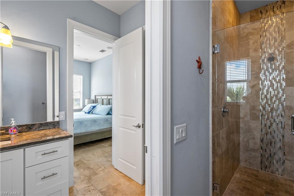 Ensuite bathroom with walk-in shower