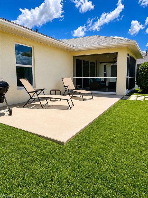 Open patio