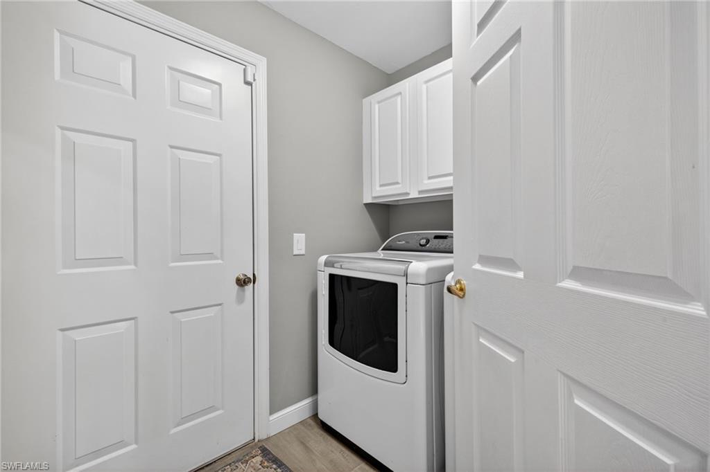 Laundry room and garage entrance