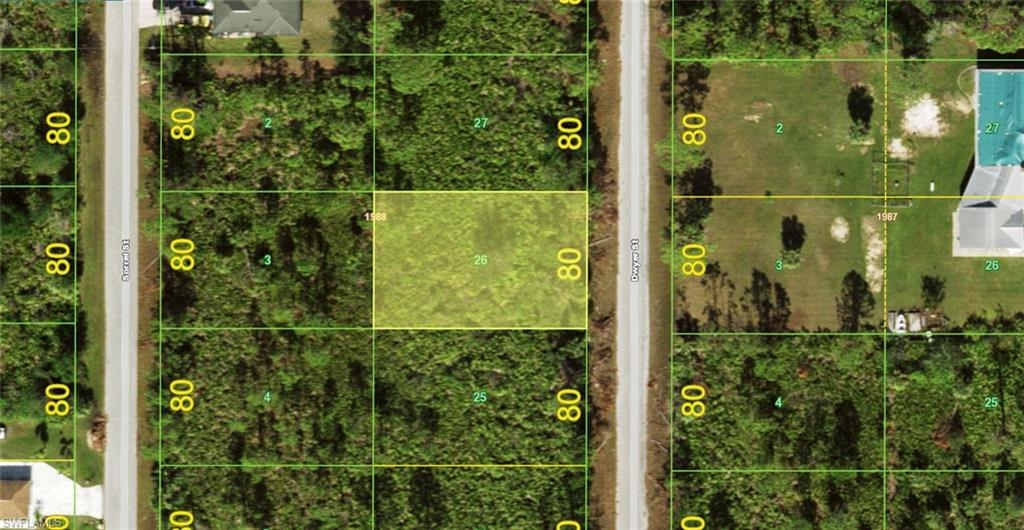 Plat Map. Illustrating lot dimensions and property boundaries