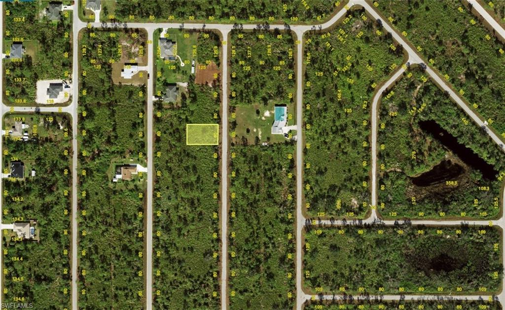 Aerial Survey. Illustrating the property's location and surrounding land parcels