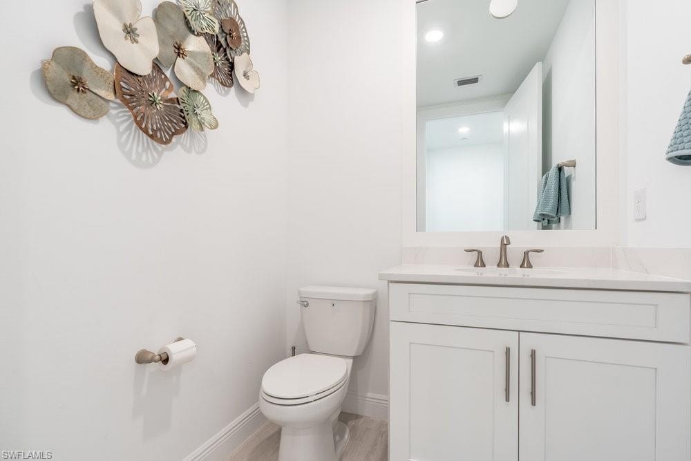 half bath outside den