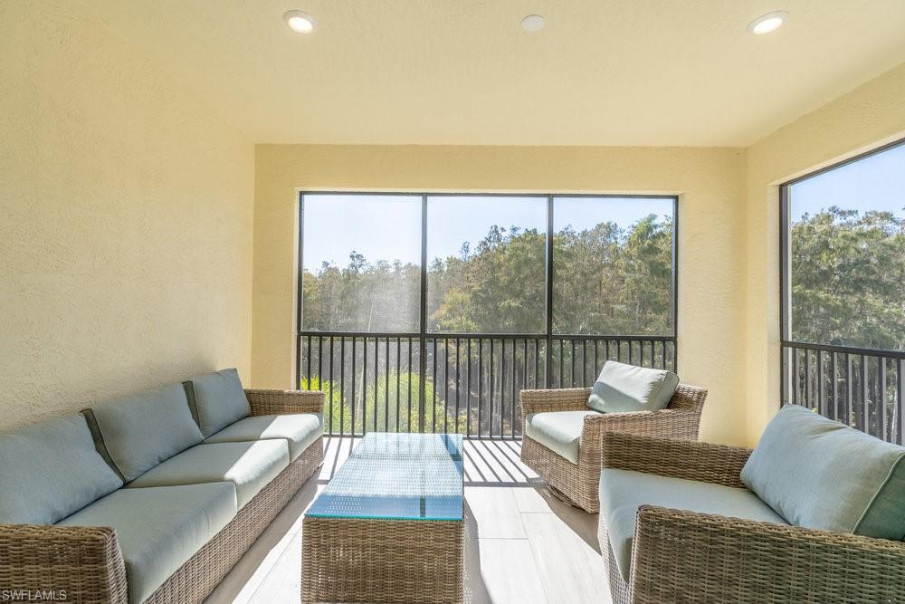 Screened lanai