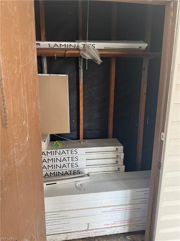 Storage in Carport