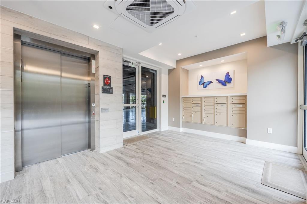 Lobby featuring visible vents