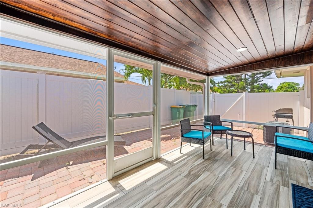 Screened Lanai and patio