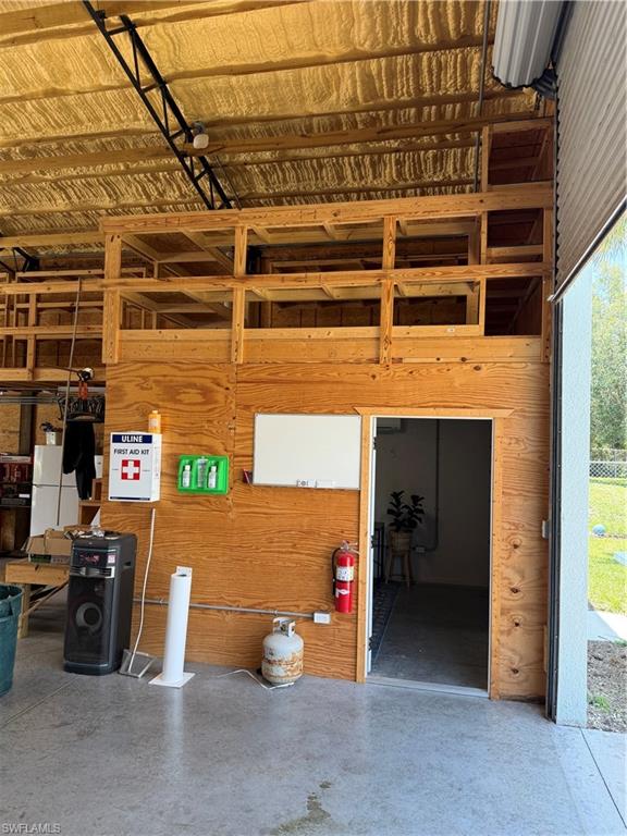 Separate office in the shop with split A/C