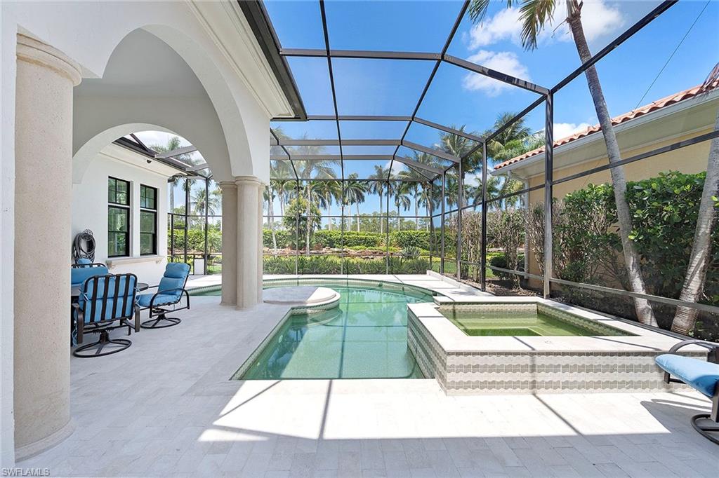 Screened/heated pool with western exposure
