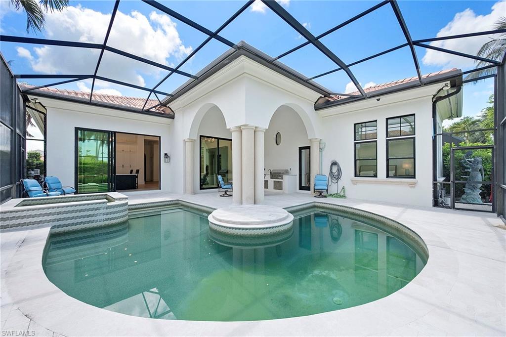 Screened and Gas-Heated Pool