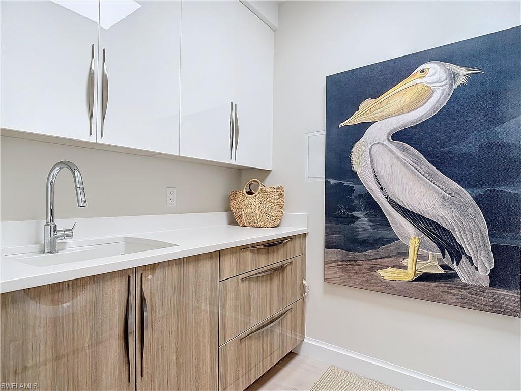 Room details with sink