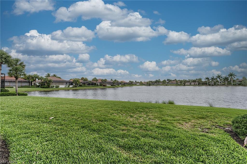 The pool will have this view to the left.