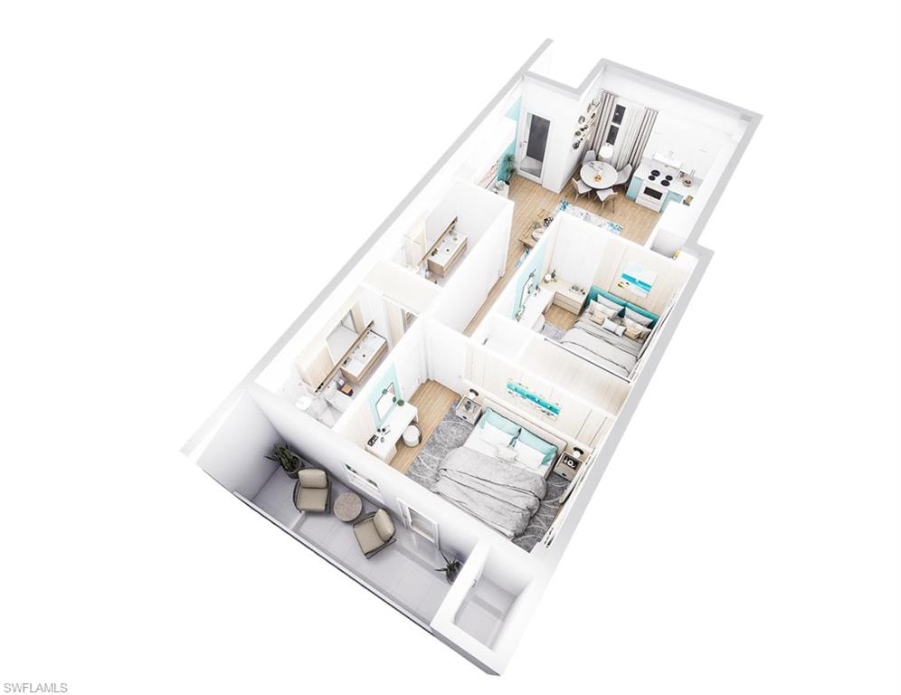 View of room layout