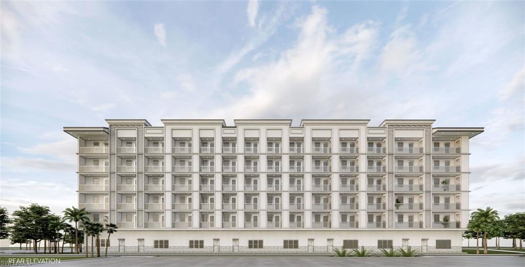 Rear of building concept design