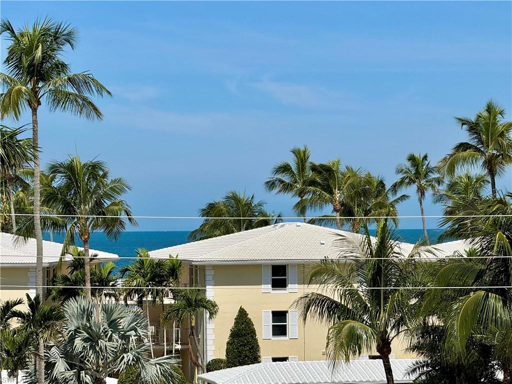 You can see the gulf from the condo and balcony