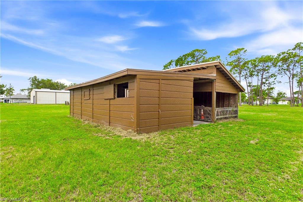 Rear of Stable.