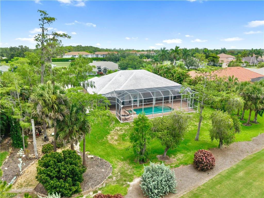 Enjoy golf course views without sacrificing privacy thanks to the unique natural landscape surrounding the property.