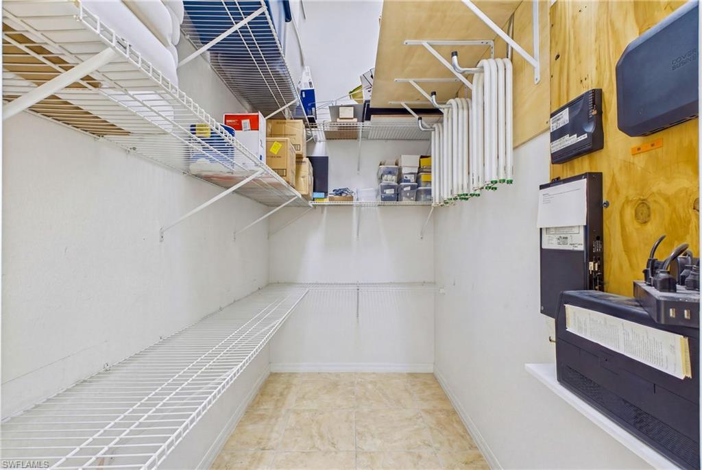 Additional interior space provides valuable storage and organizational opportunities for efficient business operations.