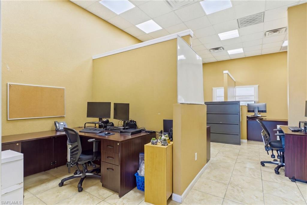 Dedicated office area providing comfort and efficiency for daily operations.