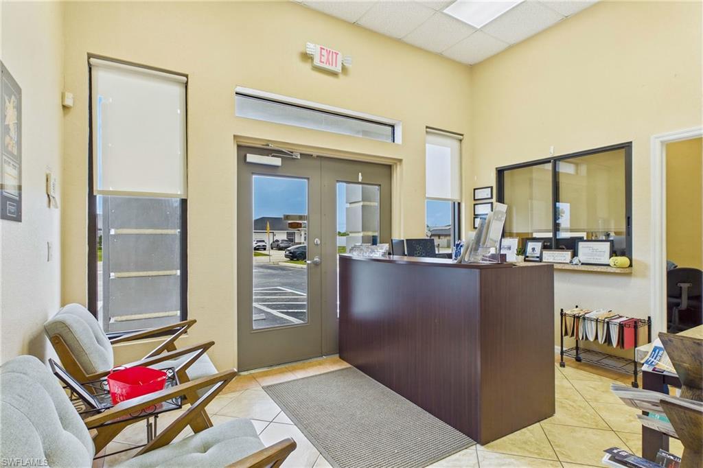 Welcoming reception space designed to create a professional first impression for clients, customers, and visitors.