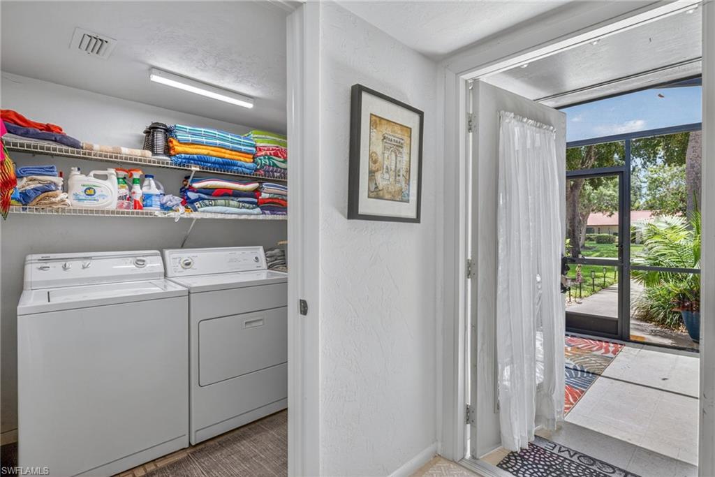 Laundry chute upstairs
