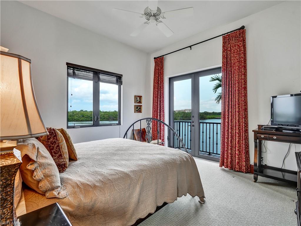 Private balcony overlooking tranquil water