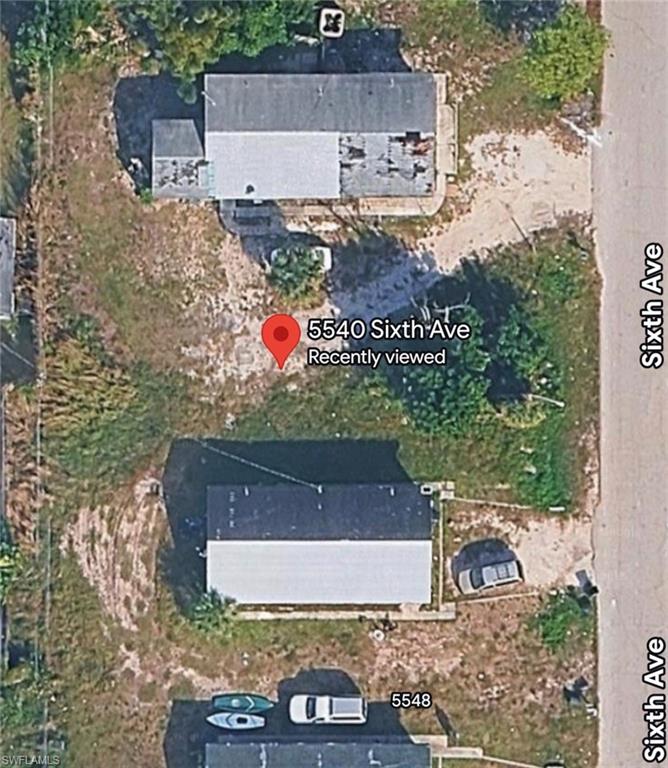 Aerial Property Overview. Depicting the property at 5540 Sixth Ave and surrounding parcels