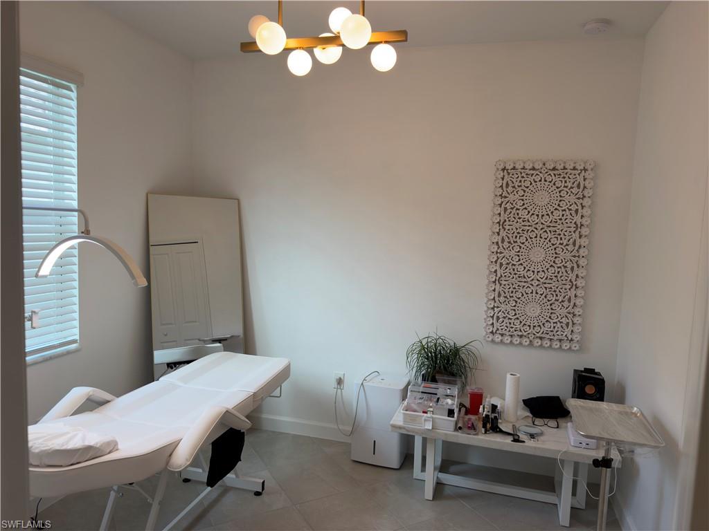 Bedroom 1 (used as work area)
