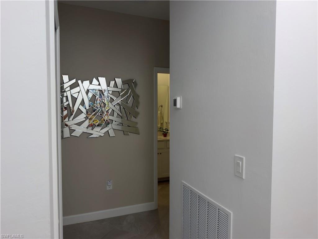 Hallway to bathroom 1 and Bedrooms 1 & 2