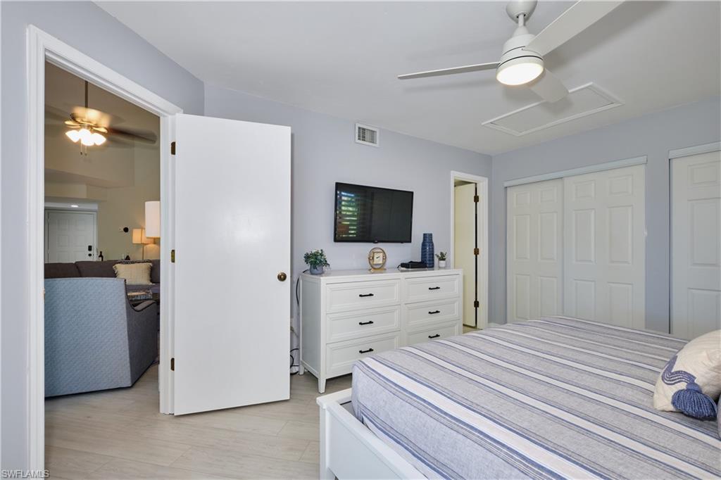 Spacious owner's suite.