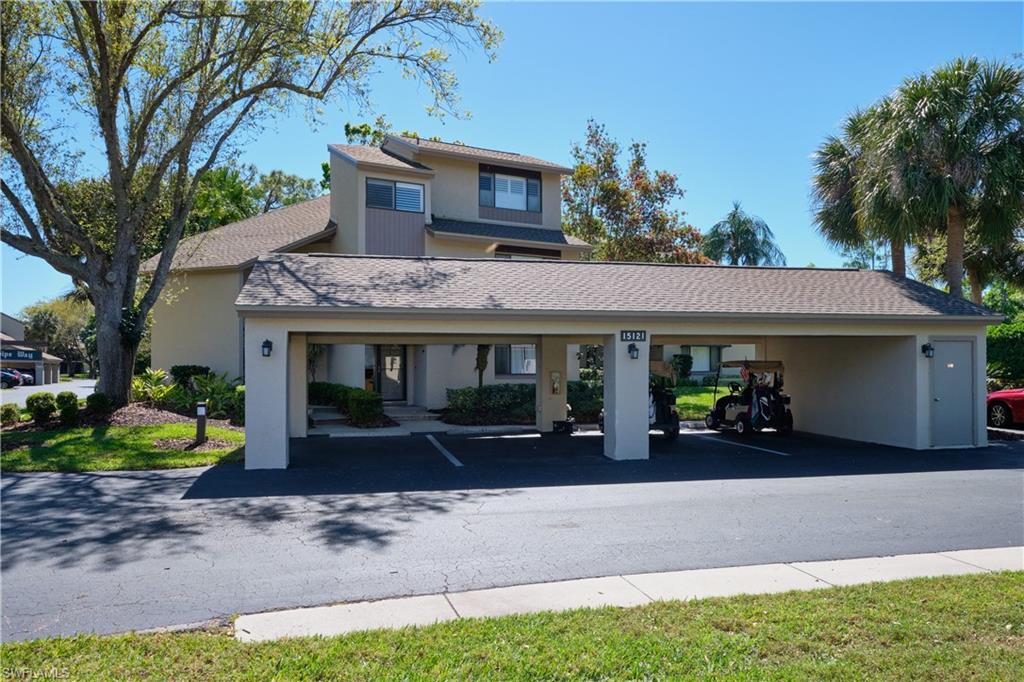 Condo comes with one covered carport spot