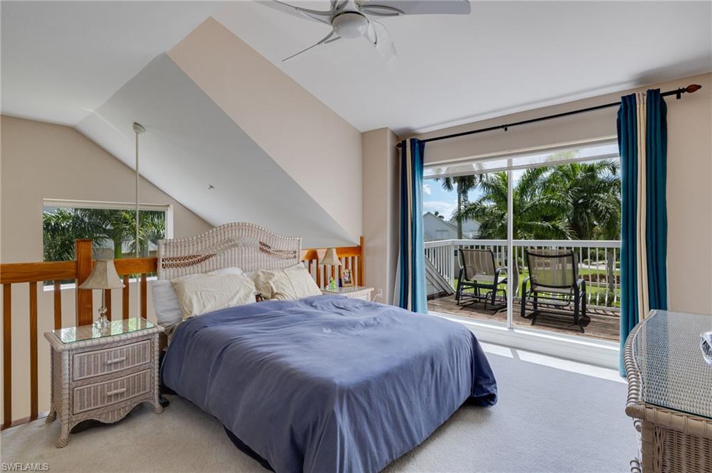 Upper floor loft being used as a bedroom