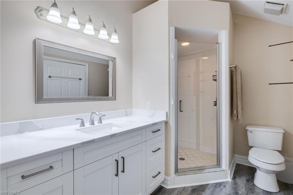 Bathroom in loft area