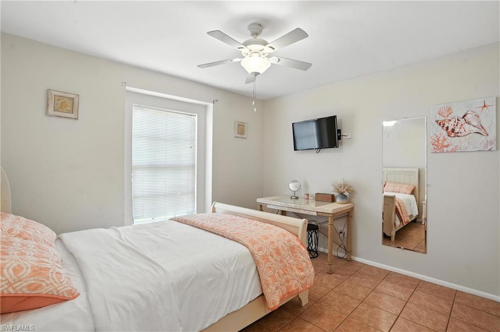 Interior room featuring ceramic tile flooring and light-toned walls