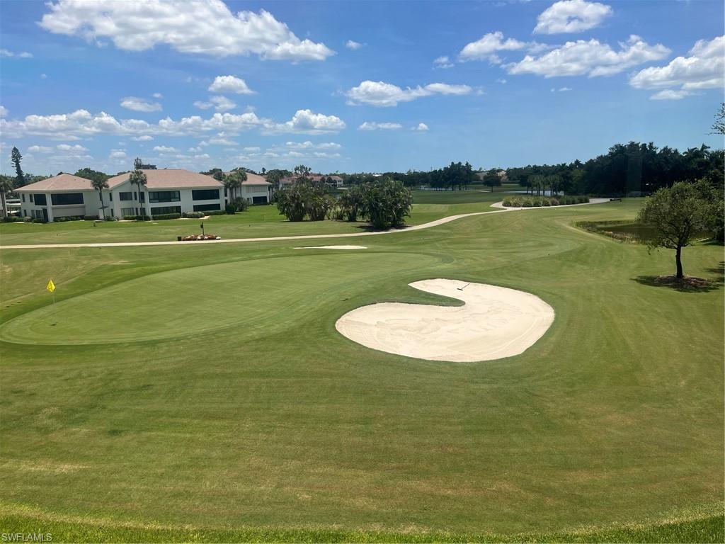 View of Golf Course from Lanai and 3 lakes in the distance