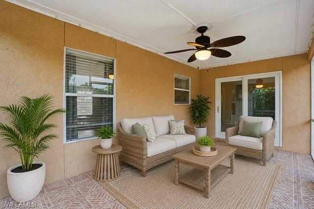 Virtually Staged Lanai
