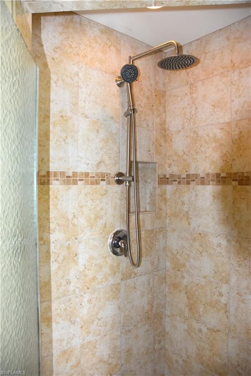 Large walk-in shower