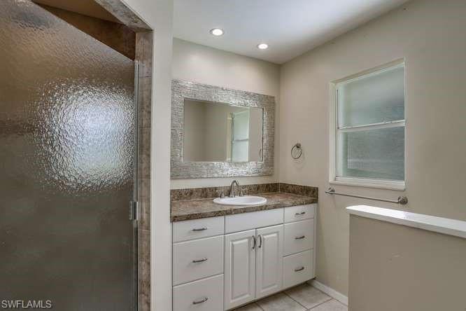 Walk in shower