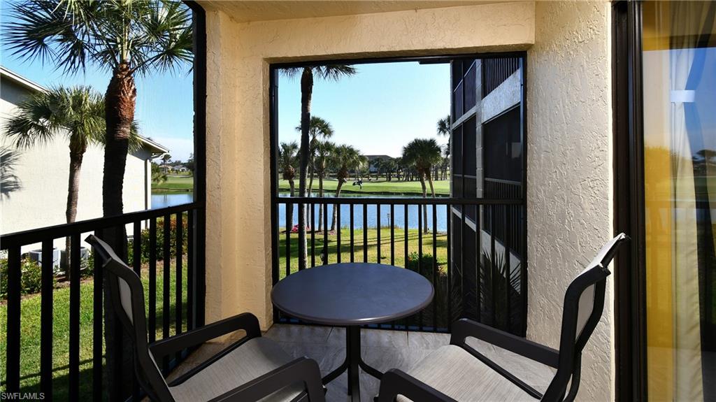 Views of 15th fairway and lakes