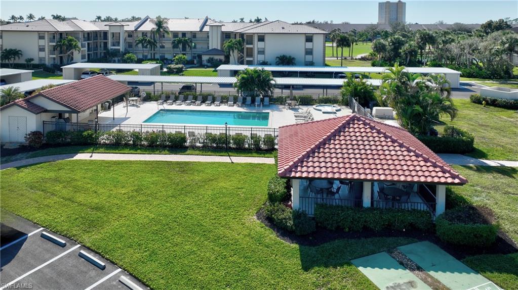 Local pool steps from your condo