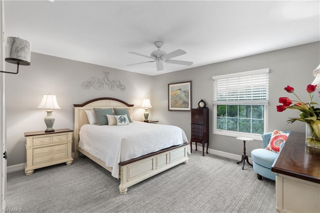 Master bedroom lots of natural light
