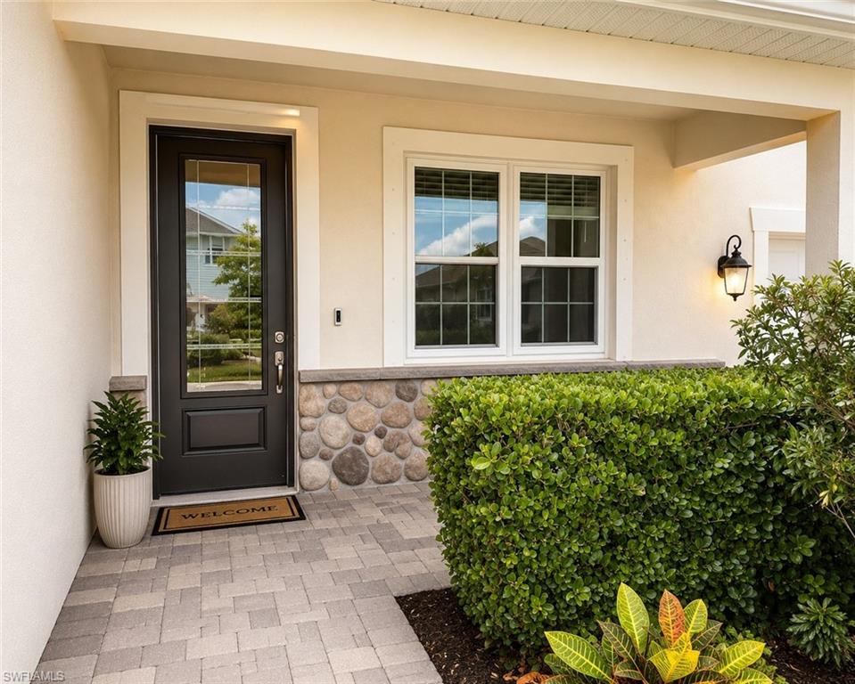 Welcoming Front Entrance