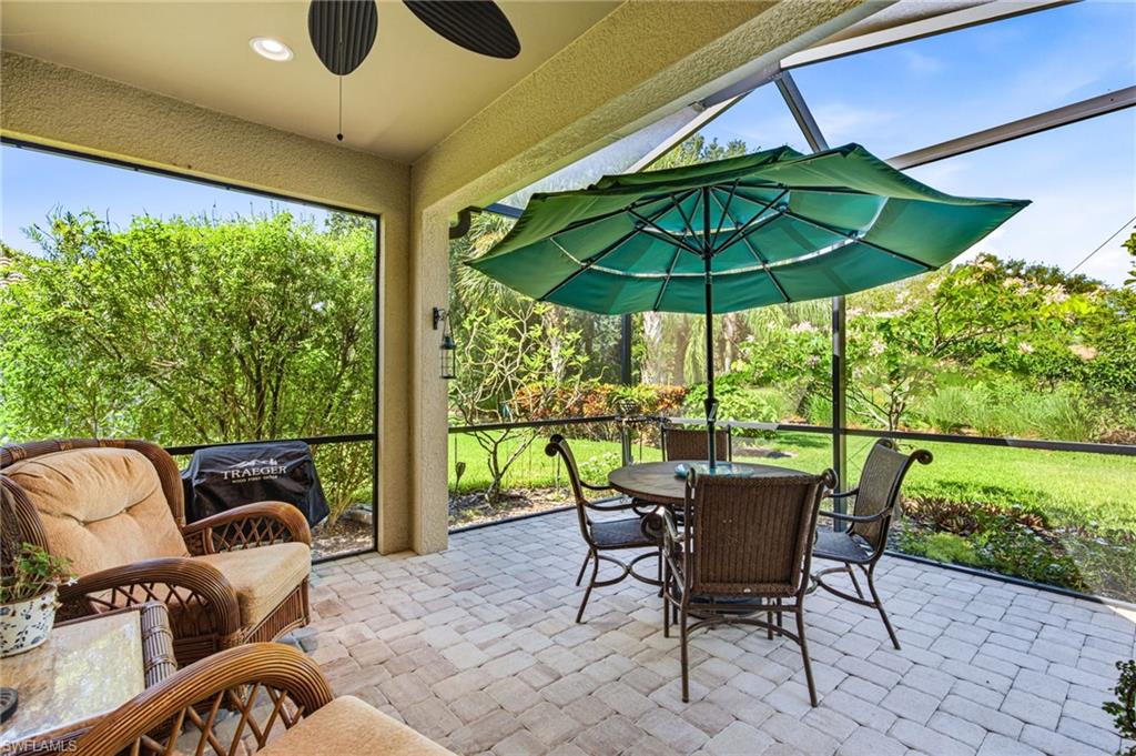 Extended screened Lanai