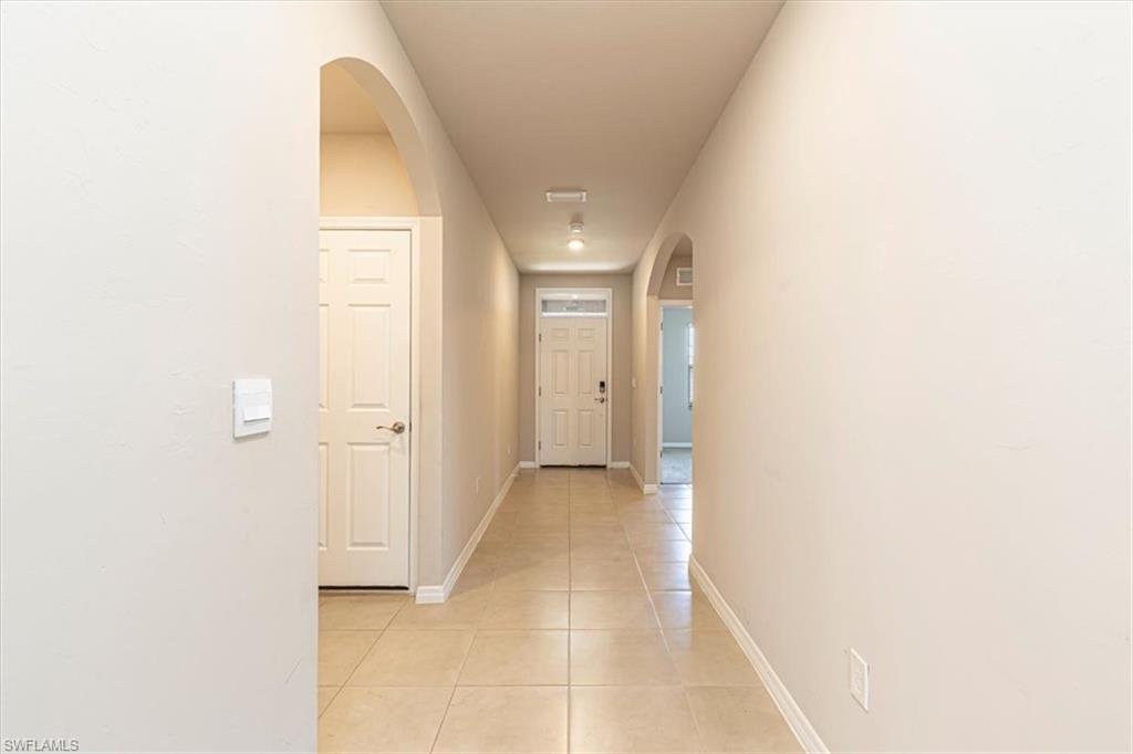 Long inviting foyer as you walk into the house