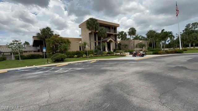 entrance to clubhouse and amenity areas