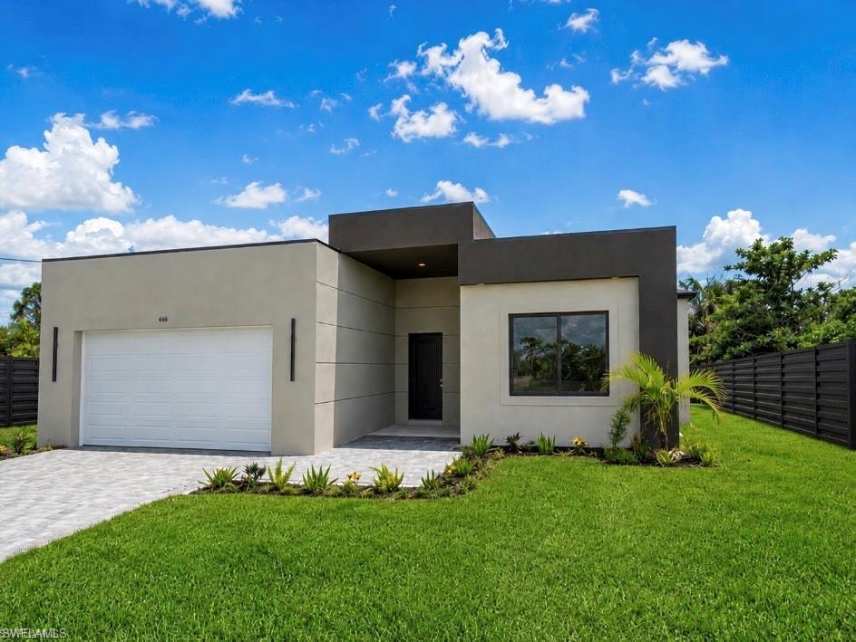 Virtually staged Exterior with optional fence