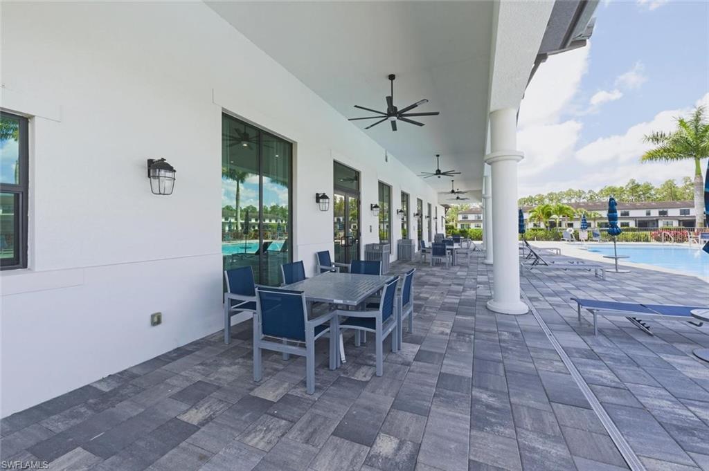 Pool area